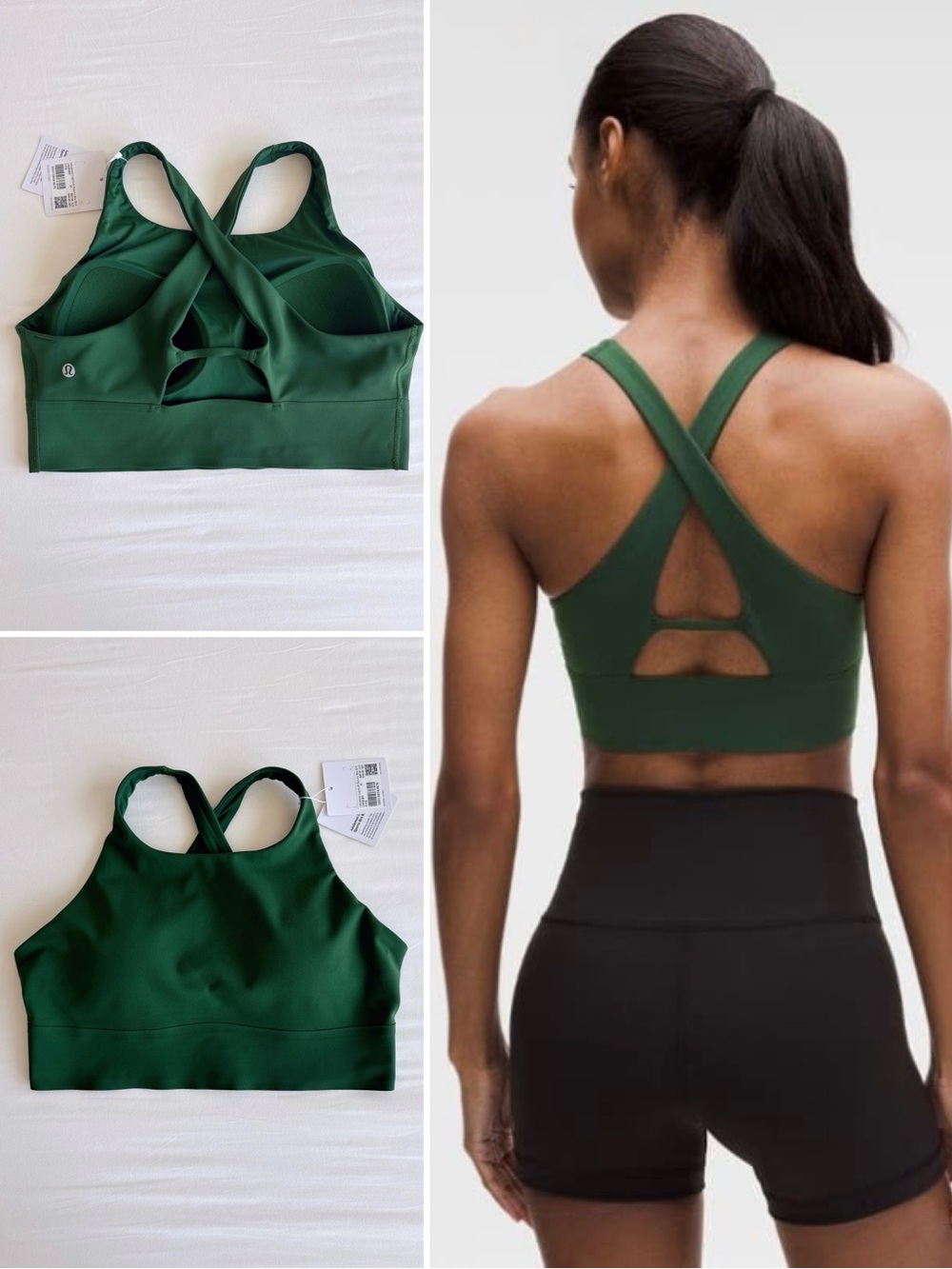 NWT lululemon LightLift Sports Bra *Medium Support, B/C Cup Ivy Grove Size M